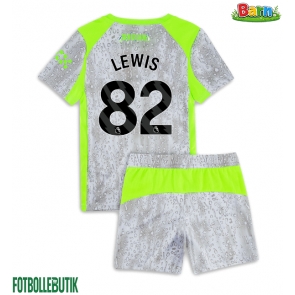 Manchester City Rico Lewis #82 Tredjeställ Barn 2025-26 Kortärmad (+ Korta byxor)